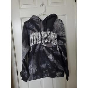 Civil Regime Hoodie Mens Small Chrome wire Vintage Wash Streetwear Grunge NEW